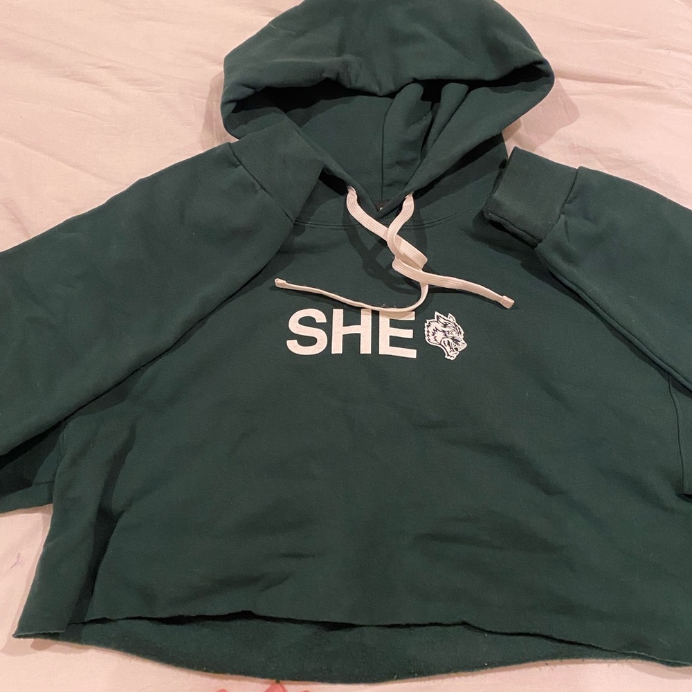 Darc Sport crop forest green sweater M